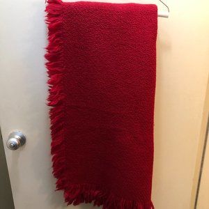 Red Throw
